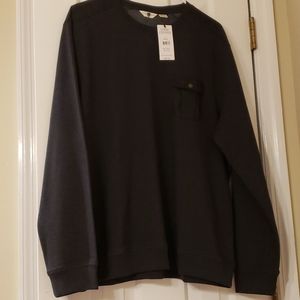 NEW- Brand Black Brown Men's XL Sweatshirt